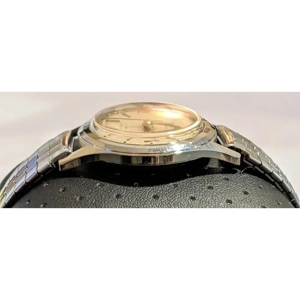 Vintage Pandan Mens Incabloc Mechanical Watch Swiss 17 Jewels Stainless Running